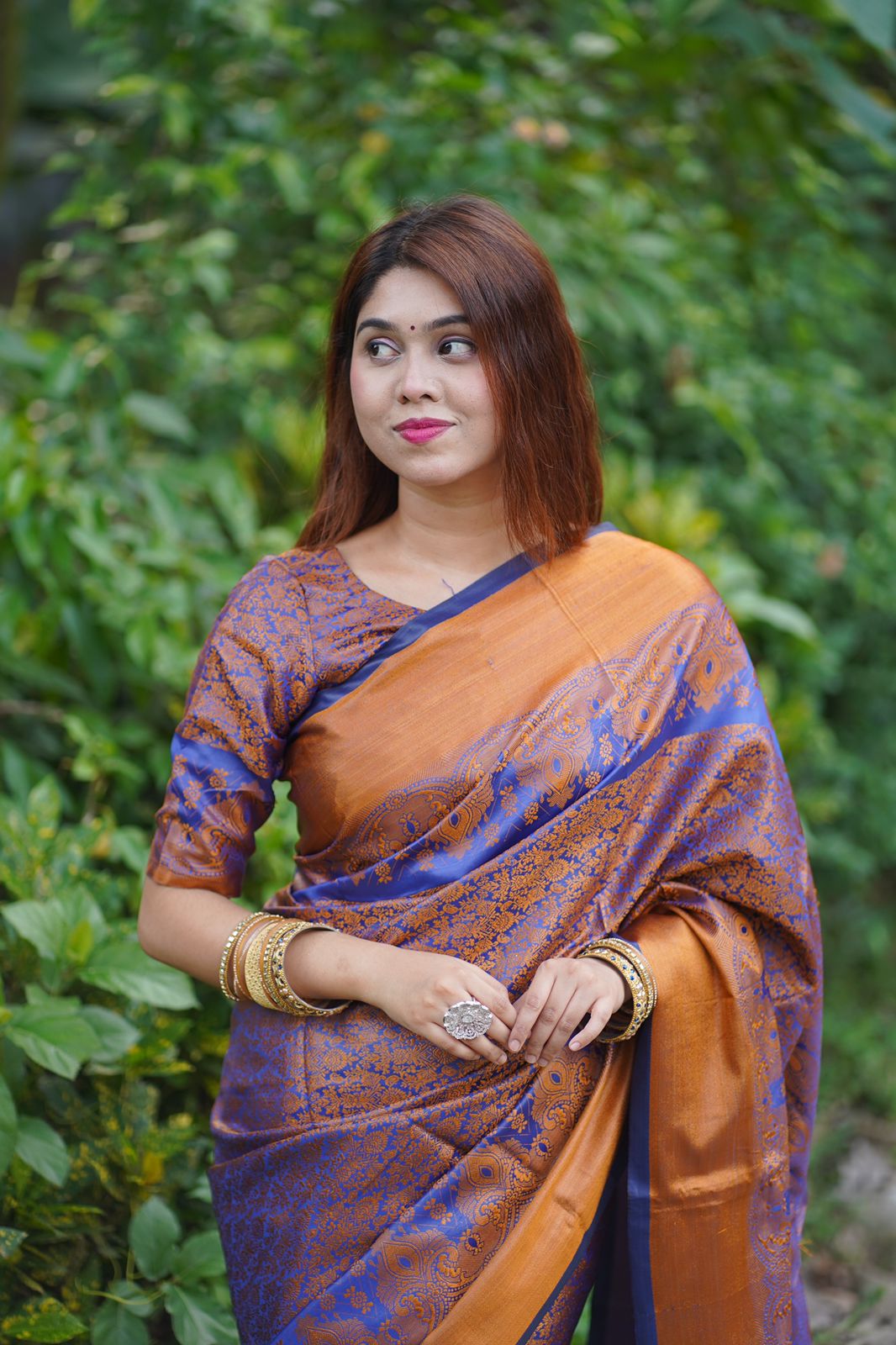 Kanjivaram katan Sharee