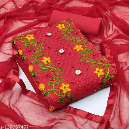 কাশ্মীরি আরি এমব্রয়ডারি থ্রি পিস