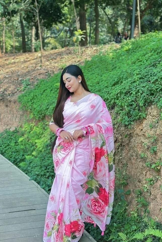 ডিজিটাল প্রিন্ট শাড়ি